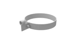 Хомут трубы ПВХ  Grand Line Стандарт Белый купить в краснодаре