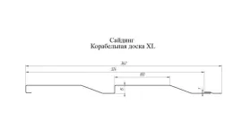 Металлический сайдинг Grand Line Корабельная доска XL Print Elite Milky Wood 0,45 мм купить в краснодаре