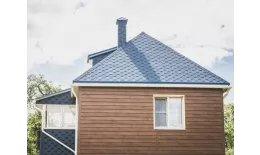 Металлический сайдинг Grand Line ЭкоБрус Гофр Print Elite Milky Wood 0,45 мм купить в краснодаре