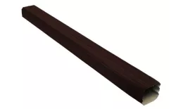 Труба прямоугольная Grand Line Vortex Matt 3м RAL 8017 Коричневый купить в краснодаре