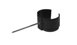 Держатель трубы на кирпич Металл Профиль Престиж D100 RAL 3005 Красное вино купить в краснодаре