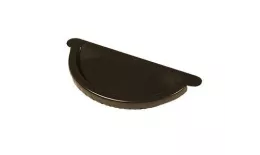 Заглушка желоба Металл Профиль Престиж D150х100 RR 32 Коричневый купить в краснодаре