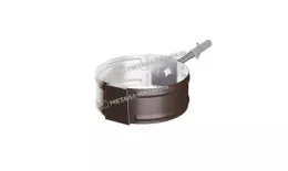 Держатель трубы Металл Профиль Проект D150 (саморез) RAL 8017 Коричневый купить в краснодаре