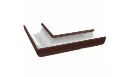 Угол желоба универсальный Металл Профиль Проект D185 RAL 8017 Коричневый купить в краснодаре