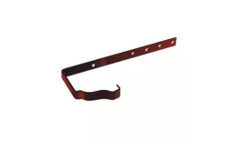 Держатель желоба Металл Профиль 120х86 Бюджет (3 мм) RAL 3005 Красное вино купить в краснодаре