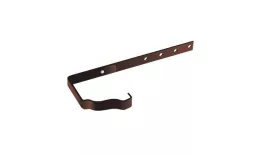 Держатель желоба Металл Профиль 120х86 Бюджет (4 мм) RAL 8017 Коричневый купить в краснодаре