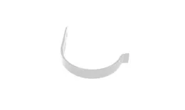 Держатель желоба карнизный профилированный D125х132 МП GrandSystem. RAL 9010 Белый купить в краснодаре