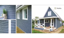 Фасадные (цокольные) панели Ю-Пласт HOKLA Color. Голубика купить в краснодаре