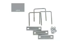 Хомут оцинкованный для столба 50х50 в комплекте 3 шт купить в краснодаре