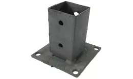 Стакан для бруса 50х50мм грунт черный купить в краснодаре