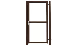 Калитка Colority Zinc Lock 2,0х1 RAL 8017 GL купить в краснодаре