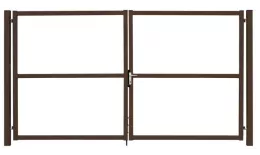 Ворота Colority Zinc Lock 2,0х3,5 RAL 8017 GL купить в краснодаре