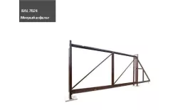 Ворота откатные Colority Zinc 2,03x4,0 RAL 7024 GL купить в краснодаре