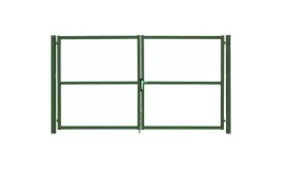 Ворота Colority Zinc Lock 2,0х3,5 RAL 6005 GL купить в краснодаре