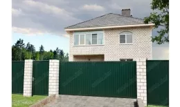 Калитка Estet 2,0х1 RAL 6005 GL купить в краснодаре