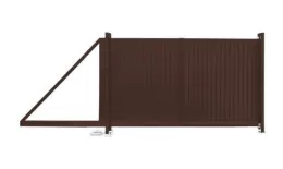 Ворота откатные Estet 2,0х3,5 RAL 8017 GL купить в краснодаре