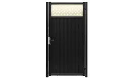 Калитка Estet Plus 2,0х1 RAL 7024/1013 GL купить в краснодаре