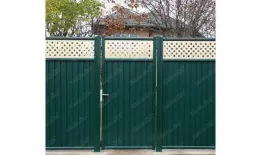 Калитка Estet Plus 2,0х1 RAL 6005/1014 GL купить в краснодаре