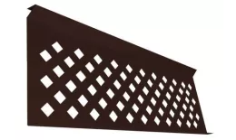 Полотно декоративное 360х2500 RAL 8017 GL купить в краснодаре