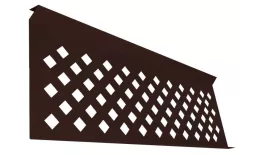 Полотно декоративное 360х2500 RAL 8017 GL купить в краснодаре