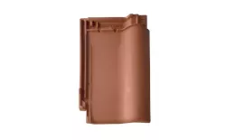 Керамическая черепица Braas Рубин 9V Натуральный красный купить в краснодаре