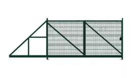 Ворота откатные Profi 2,03х6,0 RAL 6005 влево GL купить в краснодаре
