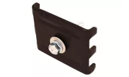 Крепление Скоба и саморез 5,5х32 RAL 8017 GL купить в краснодаре