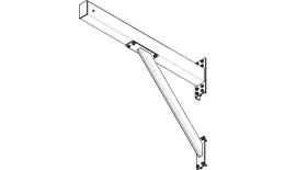 Кронштейн под гасительную сетку RAL 6005 гранд лайн