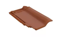 Керамическая черепица Braas Рубин 13V Натурально-красный купить в краснодаре