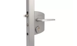 Замок LAKQ 6060 U2G корпус металлический, с ручками из алюминия, черный RAL 9005 GL GL купить в краснодаре