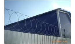 Плоский барьер безопасности из армированной колючей ленты: бухта 500мм витков в п.м. 4,4 ГОСТ 3282-74 (10м) GL купить в краснодаре