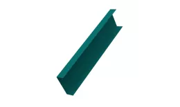 Декоративная накладка на столб жалюзи Milan,Tokyo 0,45 PE с пленкой RAL 5021 водная синь GL купить в краснодаре