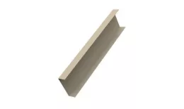 Декоративная накладка на столб жалюзи Milan,Tokyo 0,45 PE с пленкой RAL 1015 светлая слоновая кость GL купить в краснодаре