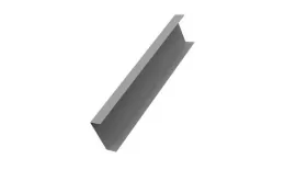 Декоративная накладка на столб жалюзи Milan,Tokyo 0,45 PE с пленкой RAL 9006 бело-алюминиевый GL купить в краснодаре