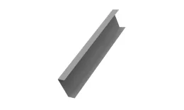 Декоративная накладка на столб жалюзи Milan,Tokyo 0,45 PE с пленкой RAL 9006 бело-алюминиевый GL купить в краснодаре