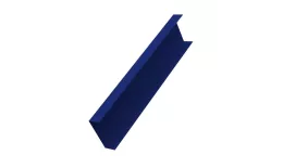 Декоративная накладка на столб жалюзи Milan,Tokyo 0,45 PE с пленкой RAL 5002 ультрамариново-синий GL купить в краснодаре