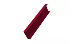 Декоративная накладка на столб жалюзи Milan,Tokyo 0,45 PE с пленкой RAL 3003 рубиново-красный GL купить в краснодаре