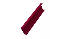Декоративная накладка на столб жалюзи Milan,Tokyo 0,45 PE с пленкой RAL 3003 рубиново-красный GL купить в краснодаре