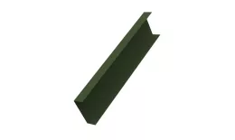 Декоративная накладка на столб жалюзи Milan,Tokyo 0,5 GreenCoat Pural BT, matt RR 11 темно-зеленый (RAL 6020 хромовая зелень) GL купить в краснодаре