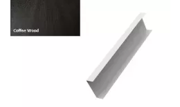 Декоративная накладка на столб жалюзи Milan,Tokyo 0,45 Print Elite Coffee Wood GL купить в краснодаре