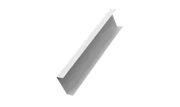 Декоративная накладка на столб жалюзи Milan,Tokyo 0,8 PE с пленкой RAL 9003 сигнальный белый GL купить в краснодаре