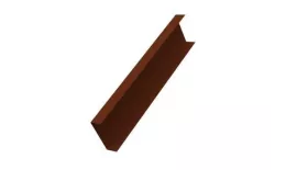 Декоративная накладка на столб жалюзи Milan,Tokyo 0,5 Satin с пленкой RAL 3009 оксидно-красный GL купить в краснодаре