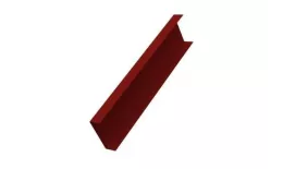 Декоративная накладка на столб жалюзи Milan,Tokyo 0,5 Satin с пленкой RAL 3011 коричнево-красный GL купить в краснодаре