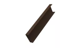 Декоративная накладка на столб жалюзи Milan,Tokyo 0,45 Drap RAL 8017 шоколад GL купить в краснодаре