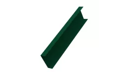Декоративная накладка на столб жалюзи Milan,Tokyo 0,5 Atlas с пленкой RAL 6005 зеленый мох GL купить в краснодаре