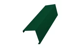 Декоративная накладка на столб угловая жалюзи Milan,Tokyo 0,5 Quarzit с пленкой RAL 6005 зеленый мох GL купить в краснодаре