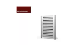 Калитка Жалюзи 2,0х1 RAL 8017 без заполнения GL купить в краснодаре