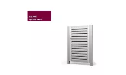 Калитка Жалюзи 1,68х1 RAL 3005 без заполнения GL купить в краснодаре