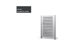 Калитка Жалюзи 1,68х1 RAL 7016 без заполнения GL купить в краснодаре