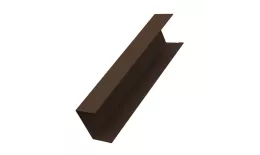 Крышка 65х60 жалюзи Milan, Tokyo 0,5 Rooftop Matte RAL 8017 шоколад (для калиток и ворот) GL купить в краснодаре